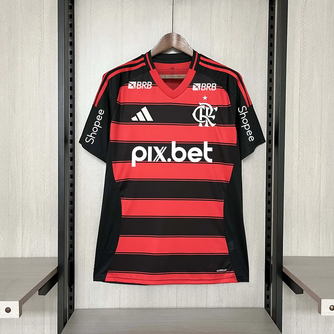 Uniforme Flamengo Modelo Casa 2025-2026