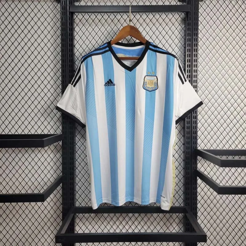 Uniforme Argentina Retro Home 2014