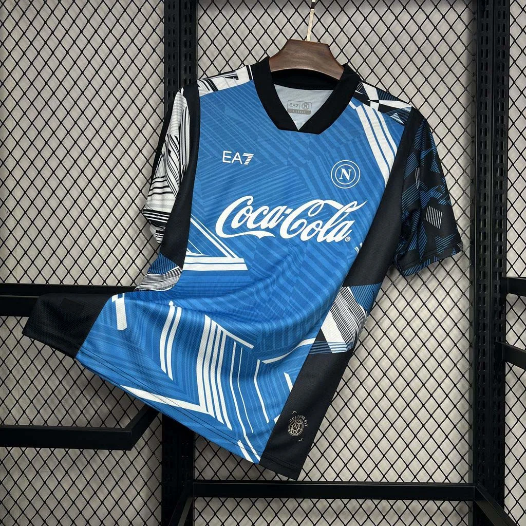 Uniforme Napoli Treino Pré-Jogo 2024-2025