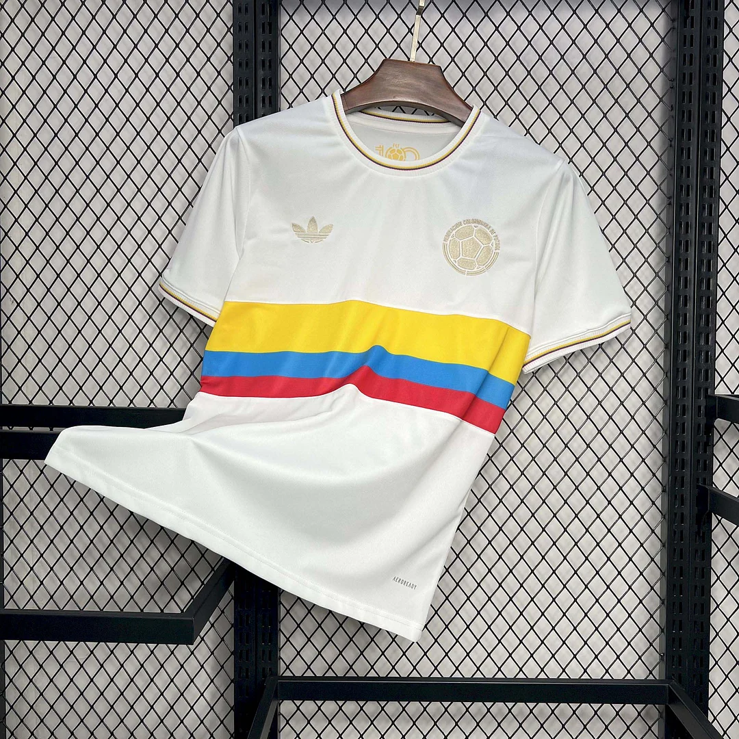 Uniforme Colombia Centenary Football Shirt 2024