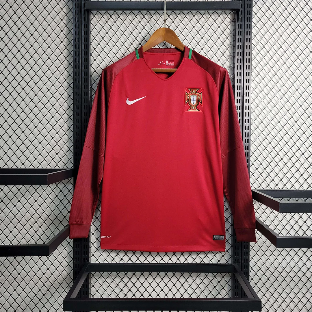 Uniforme Portugal Retro Long Sleeve 2016
